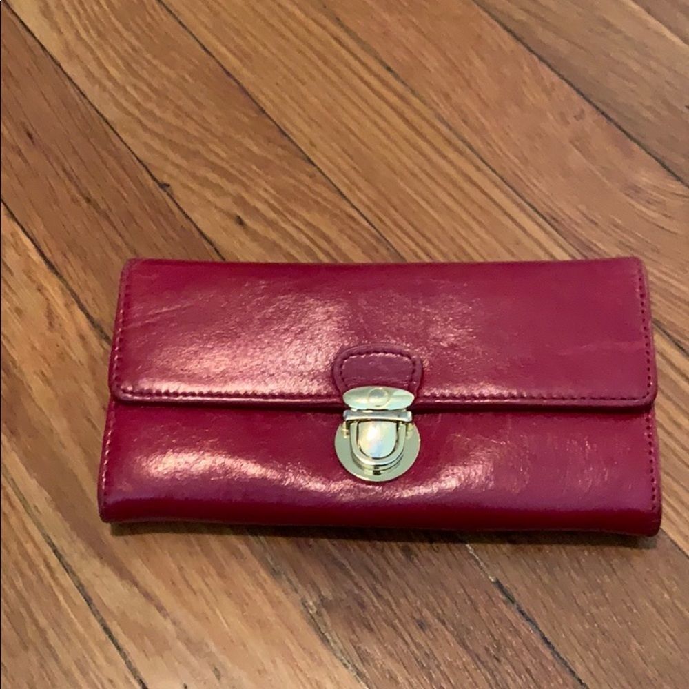 Badgley Mischka Red Wallet
